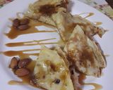 Foto del paso 7 de la receta: Crêpes rellenas con manzana, pasas y salsa de caramelo
