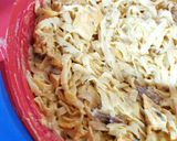 Une image de l'étape 5 de Tagliatelles fraîches maison au poulet champignons crème fraîche 😋.