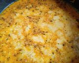 A picture of step 4 of Boondi ki kadhi.
