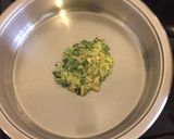 A picture of step 3 of Baby marrow, mushroom and spinach patty.