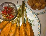 Foto langkah ke 9 dari resep Sate lilit ikan dori.