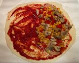 Vegán calzone recept fázis 6 fotója