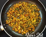 A picture of step 3 of Paneer Methi Bhurji.