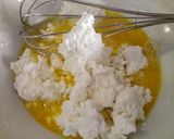 A picture of step 1 of Rustic bread with ricotta and speck.