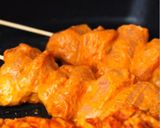 A picture of step 3 of No Fuss Chicken Tikka Kebab.