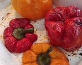 Sült töltött paprika recept fázis 2 fotója