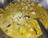 A picture of step 7 of Taro Root Curry Arbi.
