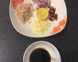 A picture of step 1 of Lemongrass soy chicken.