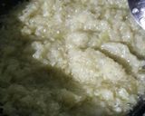 A picture of step 5 of Lauki Barfi.