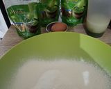 Foto langkah ke 1 dari resep Pancake Matcha.