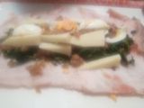 Rollè di contenna di maiale ripiena con verdure uova formaggio,