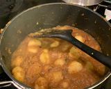 A picture of step 12 of Dum aloo.