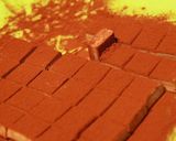 Hình bước làm 7 của món Nama sô cô la (nama chocolate) cho lễ Valentine