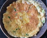 Foto langkah ke 3 dari resep Telur Dadar Gobal Gabul.