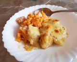 Sajtmártásos sütőben sült édesburgonya recept fázis 5 fotója