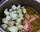 รูปขั้นตอนการทำที่ 4 ของ แกงเขียวหวานไก่ใส่ฟัก
