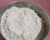 A picture of step 1 of Wheat dry fruits cake.