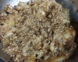 A picture of step 3 of Ringna no olo(kathiyawadi dhaba style).
