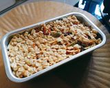 รูปขั้นตอนการทำที่ 2 ของ Oat bar with honey