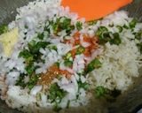 A picture of step 2 of Leftover Rice Pakora🍚🍱.
