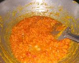 A picture of step 3 of Carrot Halwa.