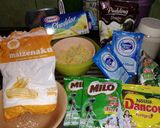 Foto langkah ke 1 dari resep Cheese choco puding milo.