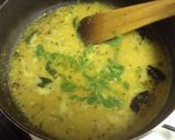 A picture of step 5 of Masoor Dal with South Indian Tadka.