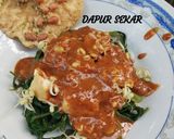 Foto langkah ke 6 dari resep Rujak Kangkung Khas Cirebon.