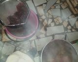 A picture of step 2 of Hibiscus drink.