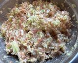 A picture of step 4 of Pan Fried Chicken Potstickers.