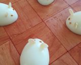 Foto del paso 5 de la receta: Ratones divertidos (huevo)