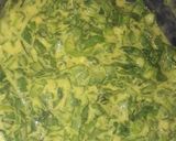 A picture of step 4 of Green vegetables Bhajiya.