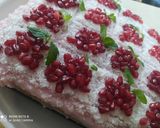عکس مرحله 2 از دستور کیک خیس اسفناجی یلدایی