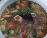 Foto langkah ke 3 dari resep Sayur Lodeh Jantung Pisang.