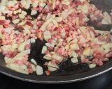Foto del paso 2 de la receta Macarrones con bacon y nata