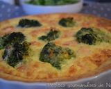 Une image de l'étape 13 de Quiche saumon brocolis.