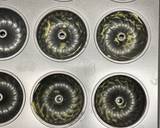 Eggless Mini Marble Cake tanpa menggunakan mixer