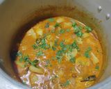 A picture of step 3 of Potato Kurma.