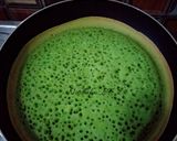 Foto langkah ke 6 dari resep Martabak Manis Pandan Tante (Tanpa Telur).