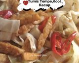 Foto langkah ke 4 dari resep Tumis Tempe,Kol, Kecap.