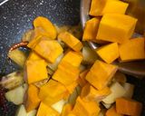নিরামিষ কুমড়োর তরকারি(Niramish Kumror torkari recipe in Bengali) রেসিপি ধাপ - 2 ছবি