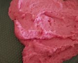 A picture of step 6 of Rava beetroot modak.