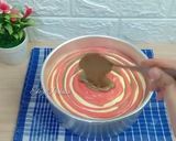 Foto langkah ke 5 dari resep Butter Zebra Cake 3 warna.