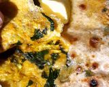 A picture of step 17 of Methi Mooli paratha.