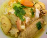 Foto langkah ke 8 dari resep Soto ayam Kuah bening seger.
