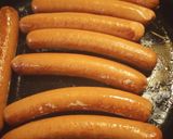 A picture of step 3 of Hotdogs and Sauerkraut cooked in Beef Stock. With an option.