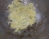 A picture of step 3 of Alu wali kheer.