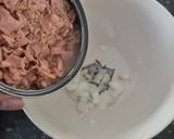 Foto del paso 4 de la receta: Pasta fría con atún y maíz 🌽