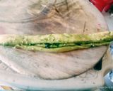 A picture of step 3 of Healthy tasty multigran Atta and mint leaves lachha paratha.