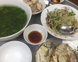 Hình bước làm 3 của món Mề gà xào giá đỗ